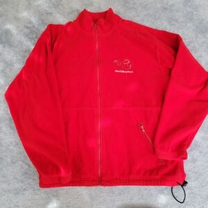 Walt Disney World Red Fleece Jacket Men or Women